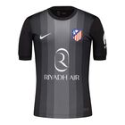 Camiseta Portero Manga Corta Negra 25/26